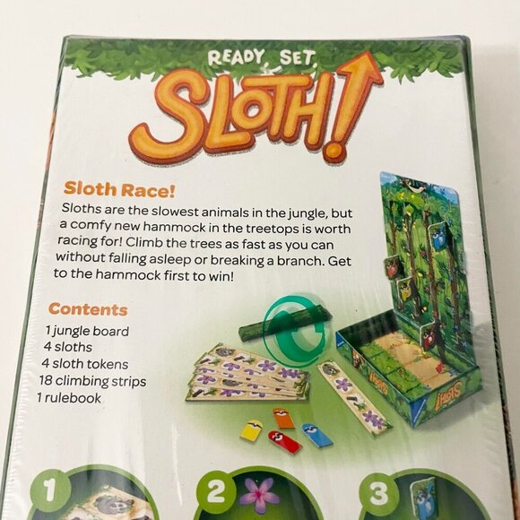 Ravensburger Ready Set Sloth Big Little Game Card Game Sealed - Picture 6 of 10